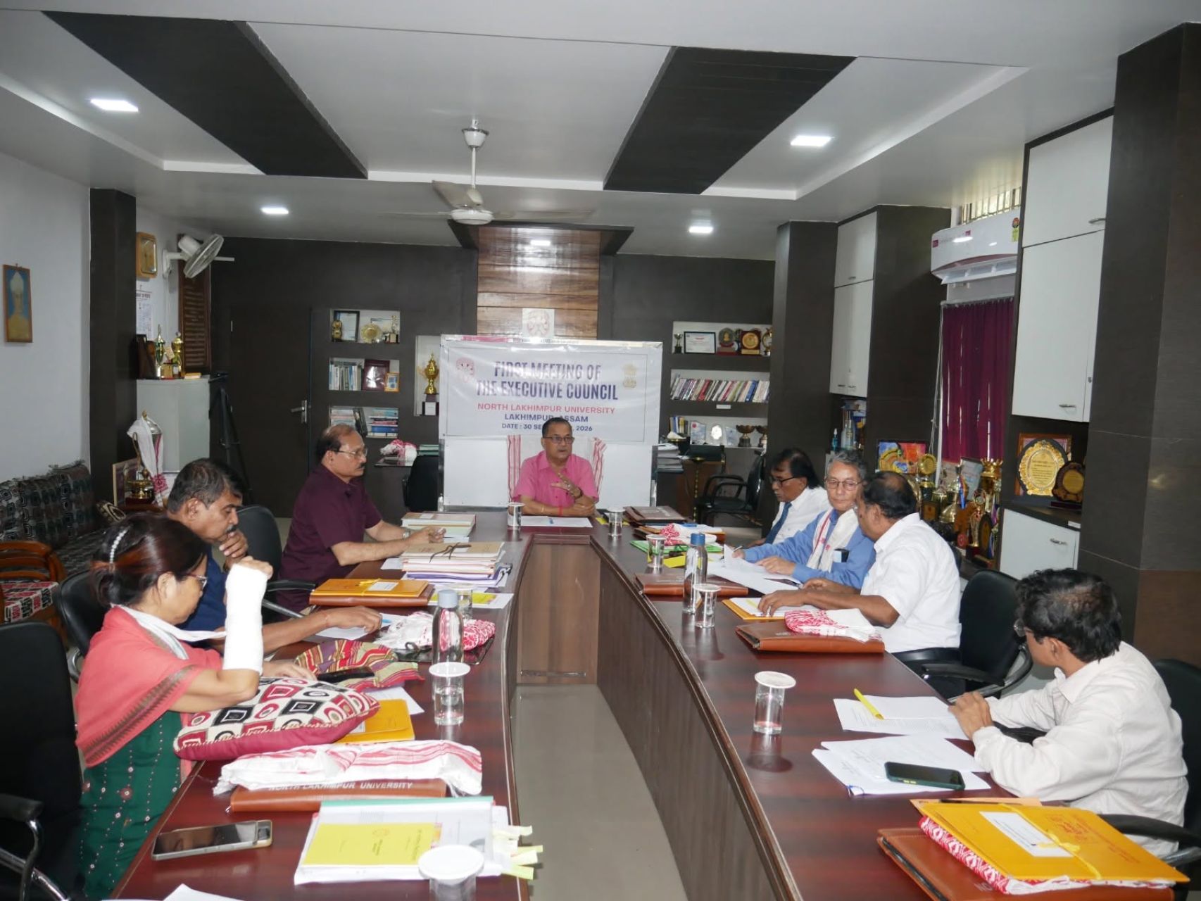 First Executive Council Meeting of North Lakhimpur University